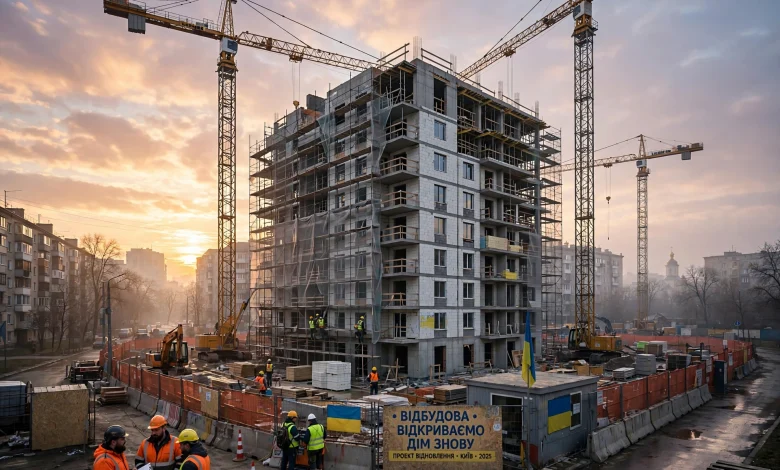 Rebuilding in Real Time: Ukraine's Quiet Construction Push Behind the Headlines